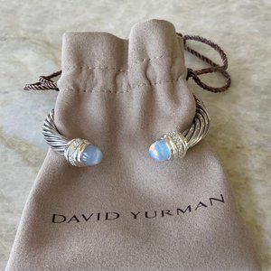 David Yurman Moonstone 7mm Cable Classic Bracelet